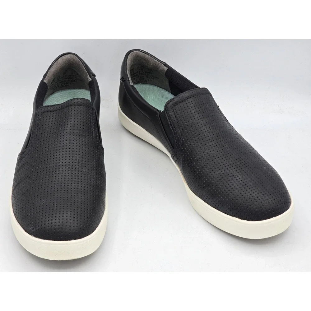 DR. SCHOLL'S SLIP ON SHOES SNEAKERS WOMAN SZ US 9M Madison BLACK